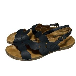 EL NATURALISTA Torcal Leather Slingback Recycle Sandals
